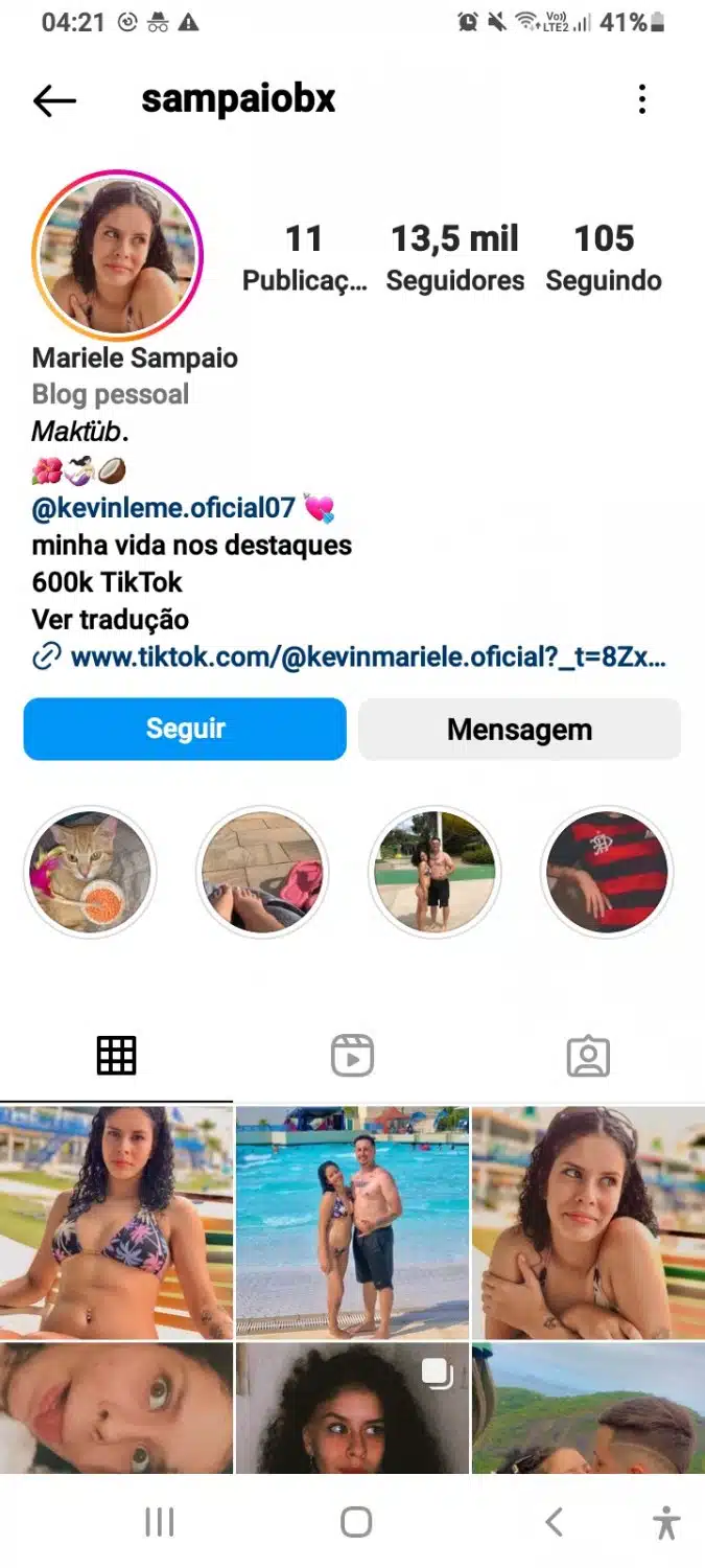 Kevin e Mariele Sampaio Transando Fazem Sucesso no TikTok e Onlyfans (1)